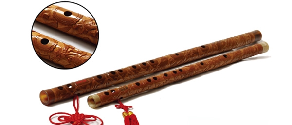 T-108（浮雕龍鳳笛）